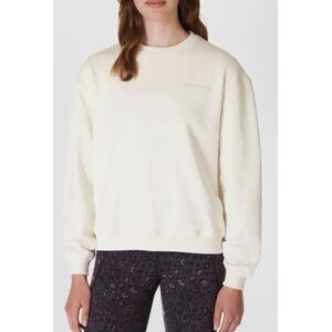 SWEATY BETTY Revive Crewneck Cotton Blend Sweatshirt ❤️NWT IN STORES❤️